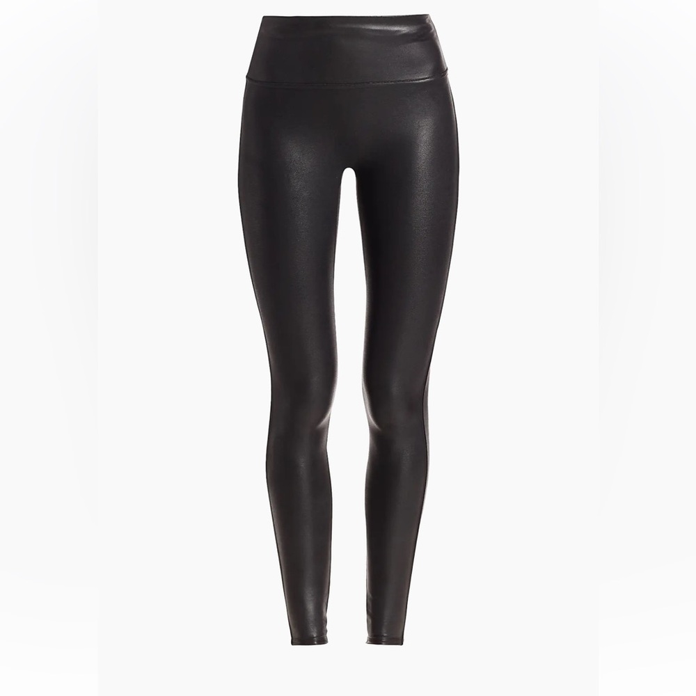 NWOT Spanx Faux Leather Leggings SM